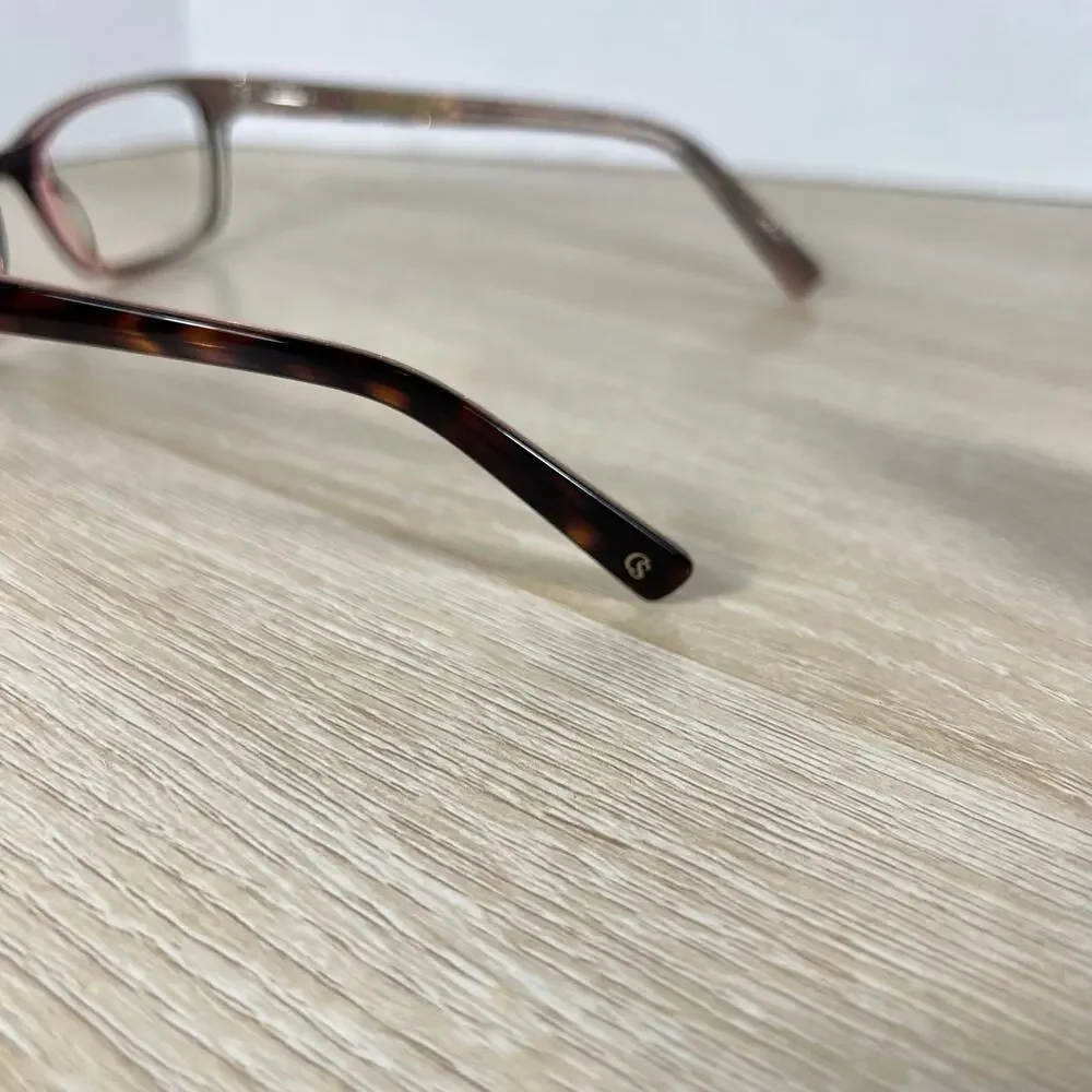 Christian Siriano TPNKG Eyeglasses Tortoise Frames Only 52-19-140 Excellent Cond